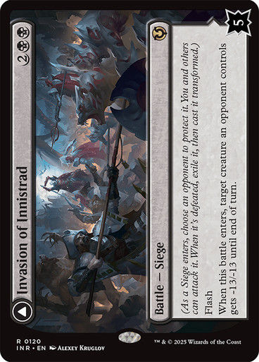 Invasion of Innistrad // Deluge of the Dead (INR) (120) — cara 1 de 2