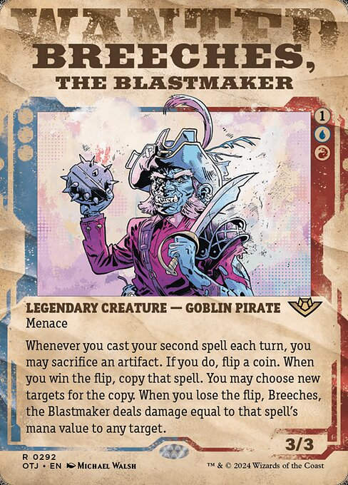Breeches, the Blastmaker (otj) (292) / Showcase
