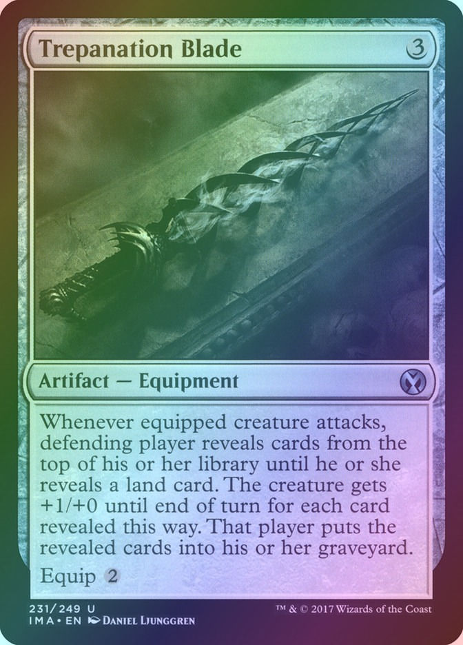 Trepanation Blade (IMA) (231) / Foil