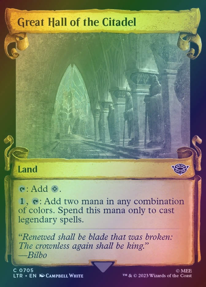 Great Hall of the Citadel (LTR) (705) / Showcase / Foil