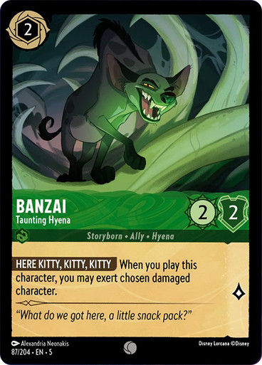 Banzai - Taunting Hyena (LOR_SHS)
