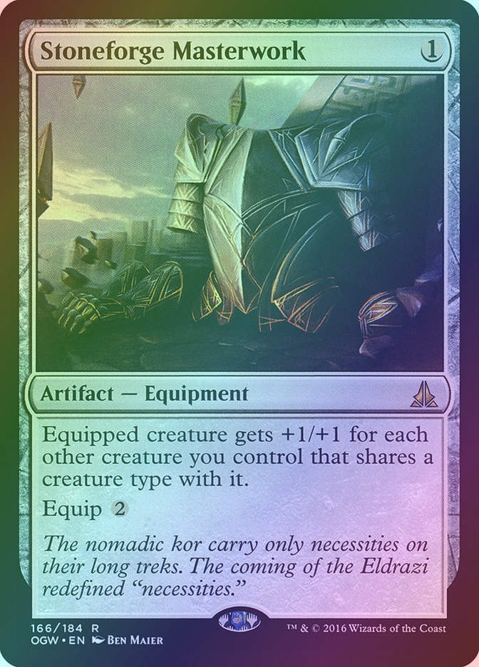 Stoneforge Masterwork (OGW) (166) / Foil