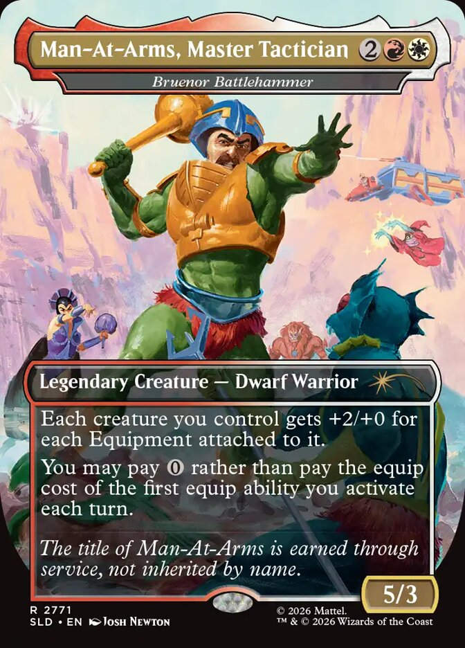 Bruenor Battlehammer (SLD) (2771) / Borderless