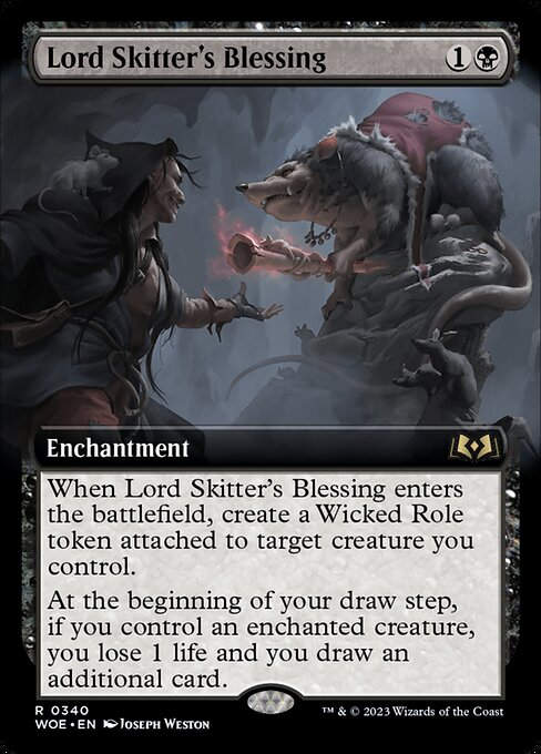 Lord Skitter's Blessing (woe) / Extended Art