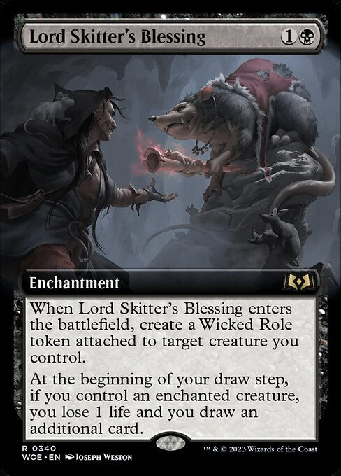 Lord Skitter's Blessing (woe) / Extended Art