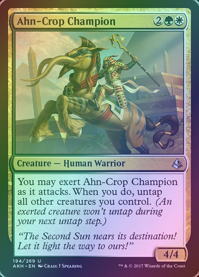 Ahn-Crop Champion (AKH) (194) / Foil