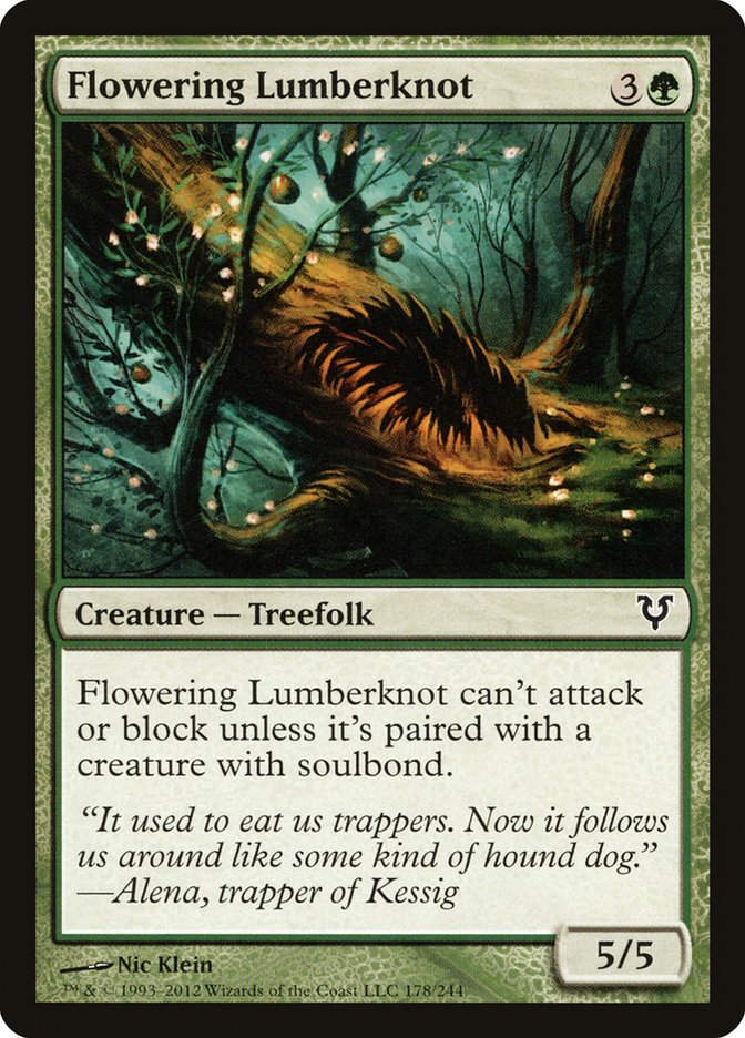 Flowering Lumberknot (AVR) (178) / Foil