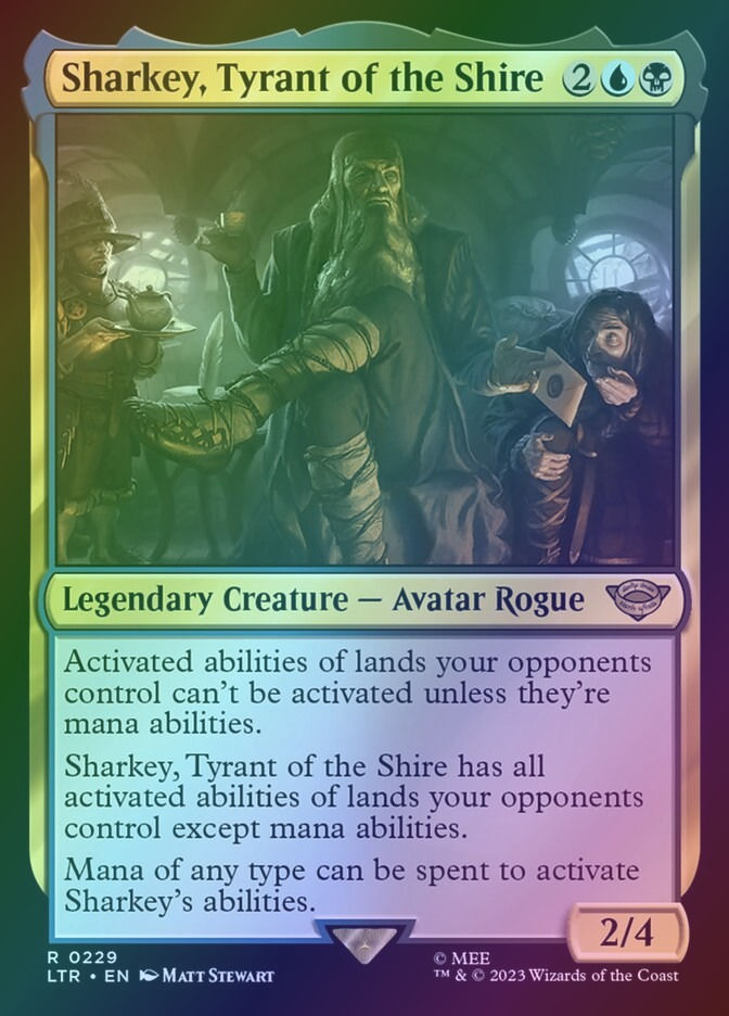 Sharkey, Tyrant of the Shire (LTR) (229) / Foil