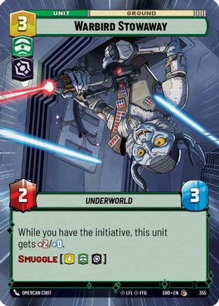 Warbird Stowaway (Hyperspace) (SHD_#355)