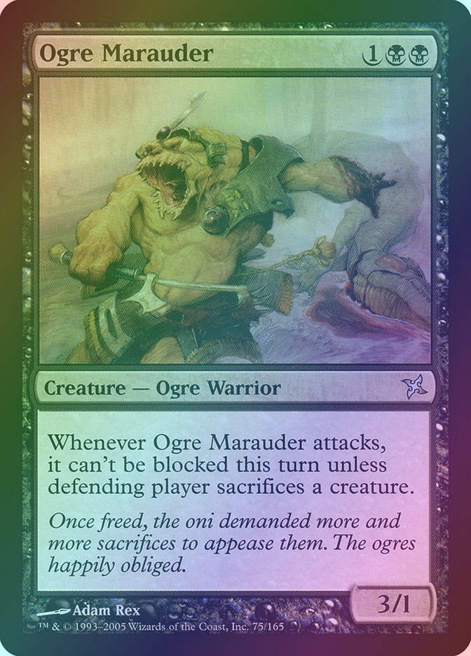 Ogre Marauder (BOK) (75) / Foil