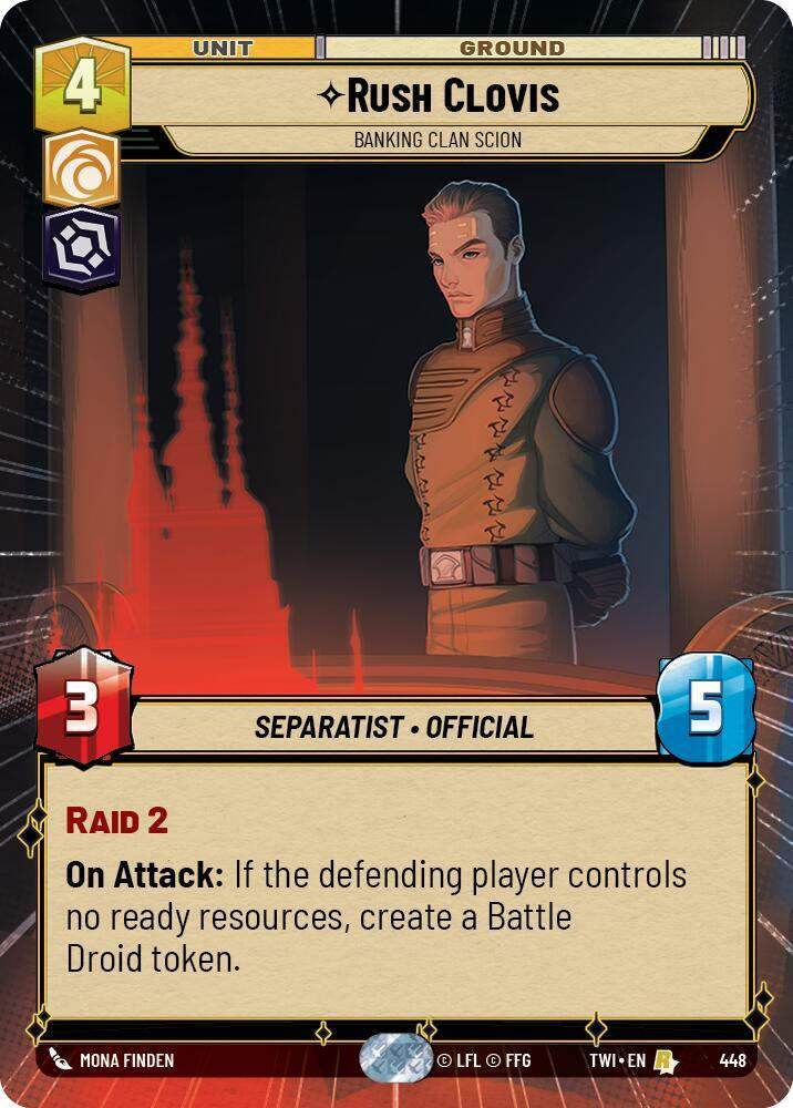 Rush Clovis - Banking Clan Scion (Hyperspace) (TWI) (448)