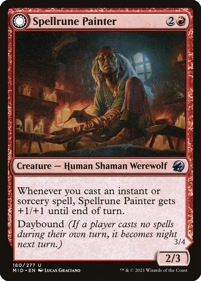 Spellrune Painter // Spellrune Howler (MID) (160)
