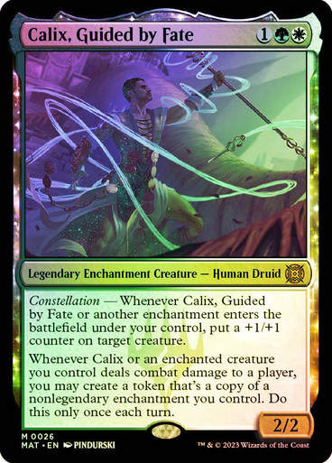 Calix, Guided by Fate (MAT) / Foil