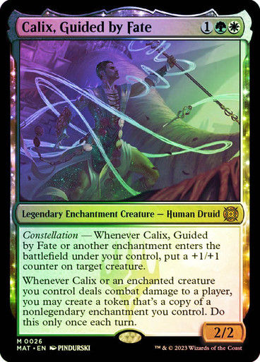Calix, Guided by Fate (MAT) / Foil
