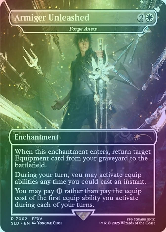 Forge Anew (SLD) (7002) / Borderless / Foil