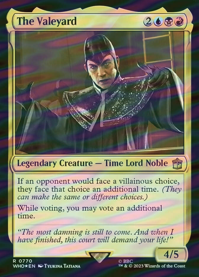 The Valeyard (WHO) (770) / Surge Foil