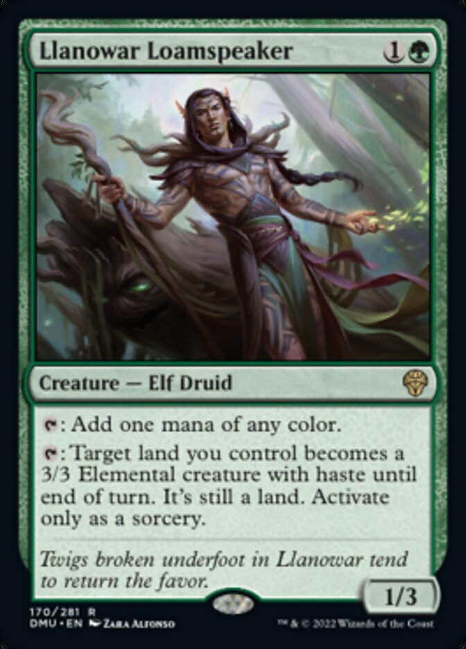 Llanowar Loamspeaker (DMU)
