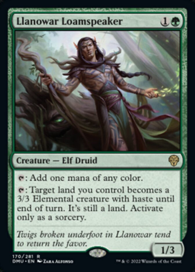 Llanowar Loamspeaker (DMU)