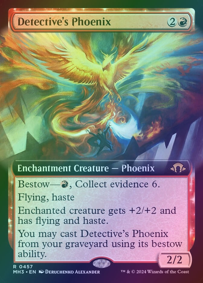 Detective's Phoenix (MH3) (457) / Extended Art / Foil