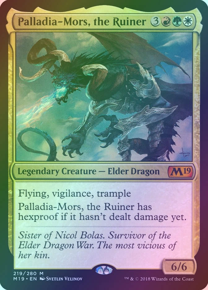 Palladia-Mors, the Ruiner (M19) (219) / Foil