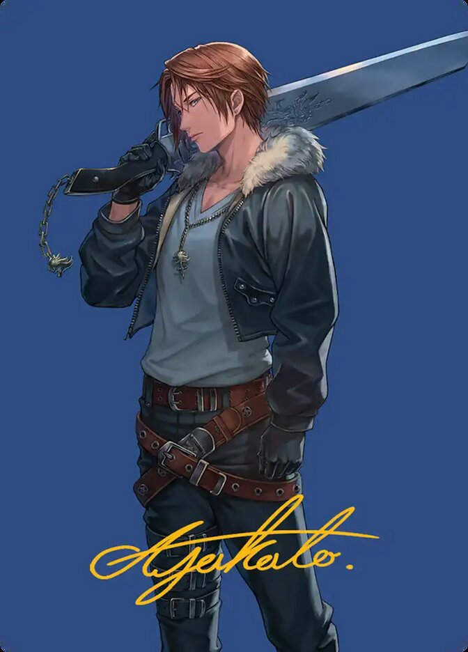 Squall, SeeD Mercenary // Squall, SeeD Mercenary (AFIN) (47) /  Firmada