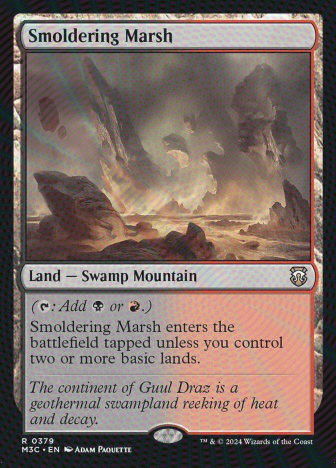 Smoldering Marsh (M3C) (379) / Ripple Foil