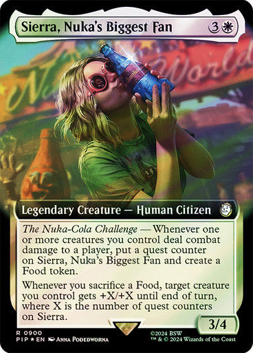 Sierra, Nuka's Biggest Fan (pip) (900) / Extended Surge Foil