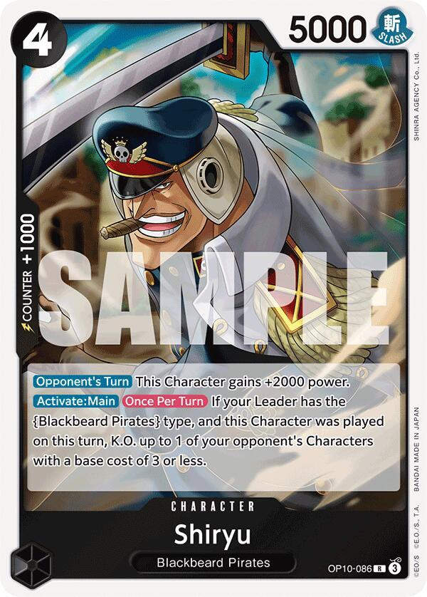 Shiryu (OP10-086) / Foil