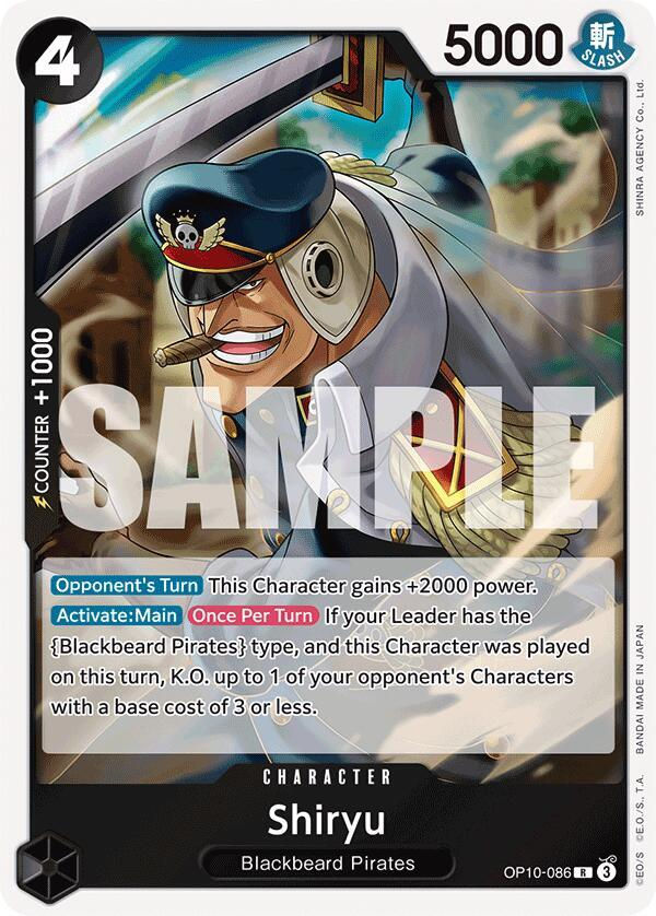 Shiryu (OP10-086) / Foil