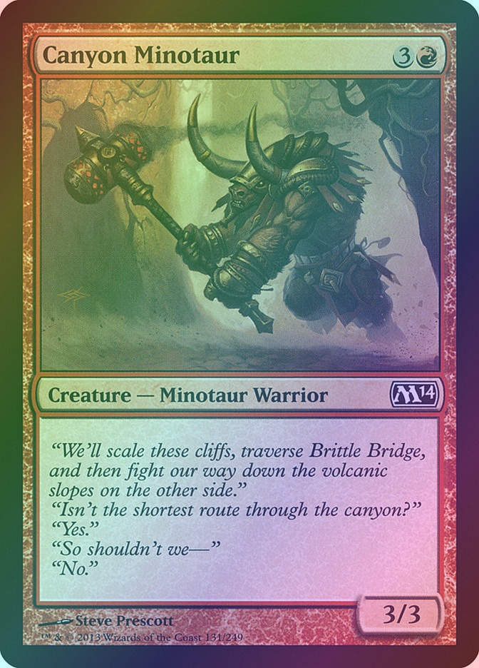 Canyon Minotaur (M14) (131) / Foil
