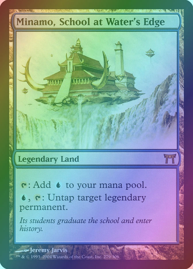 Minamo, School at Water's Edge (CHK) (279) / Foil
