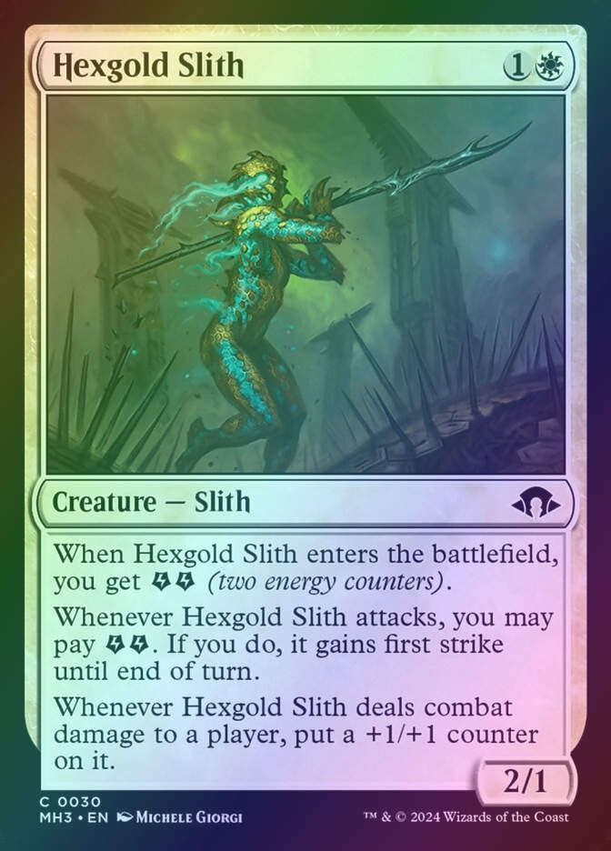 Hexgold Slith (MH3) (30) / Foil