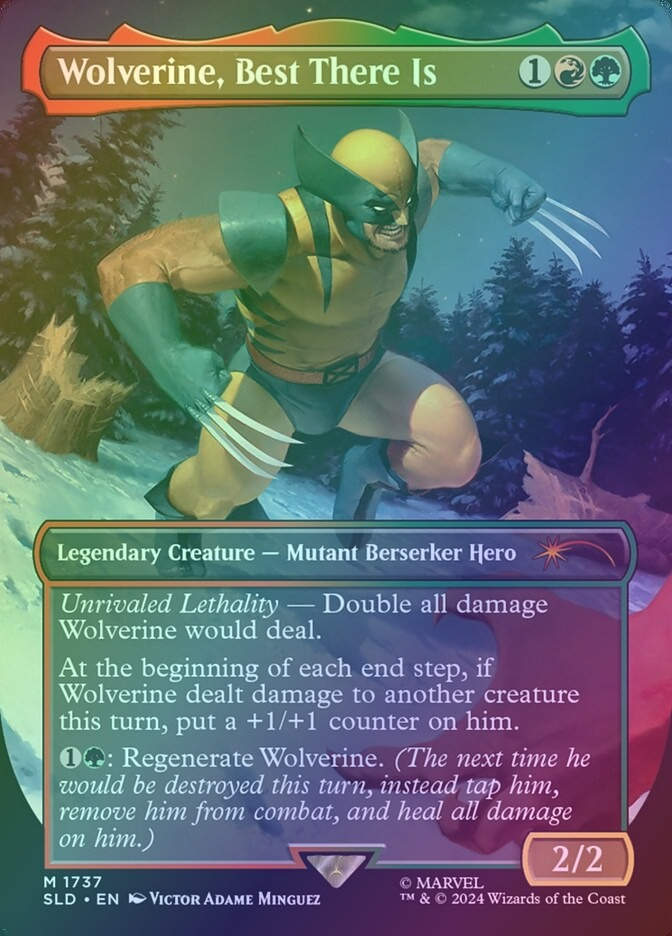Wolverine, Best There Is (SLD) (1737) / Borderless / Foil