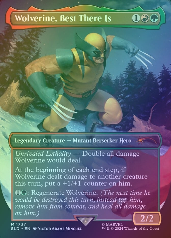 Wolverine, Best There Is (SLD) (1737) / Borderless / Foil
