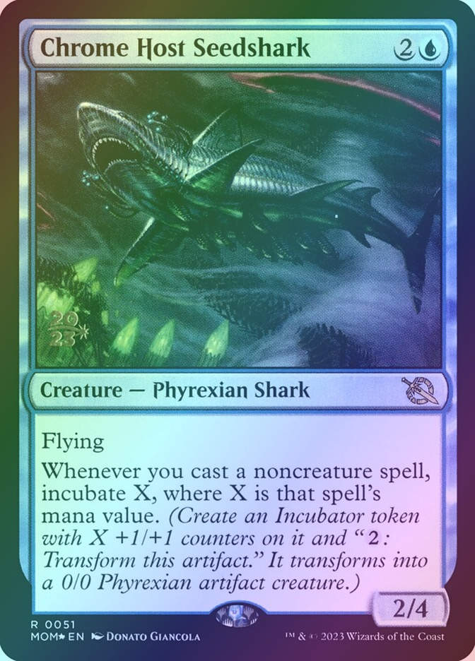 Chrome Host Seedshark (PMOM) (51s) / Foil