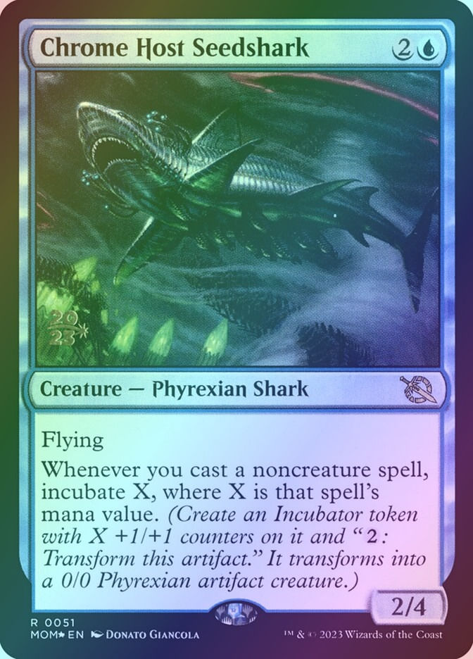Chrome Host Seedshark (PMOM) (51s) / Foil