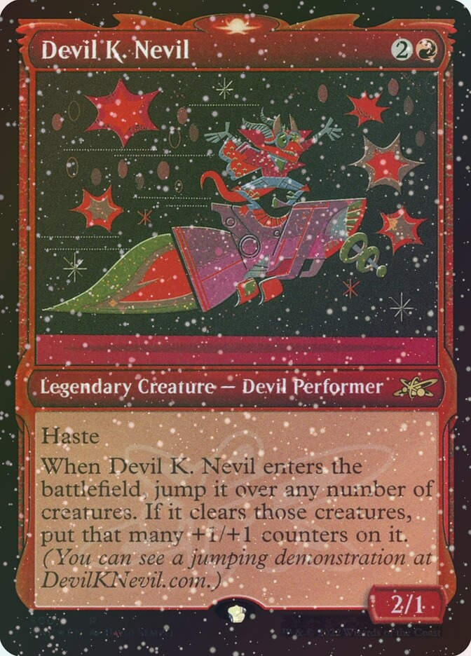 Devil K. Nevil (UNF) (500) / Showcase / Galaxy Foil