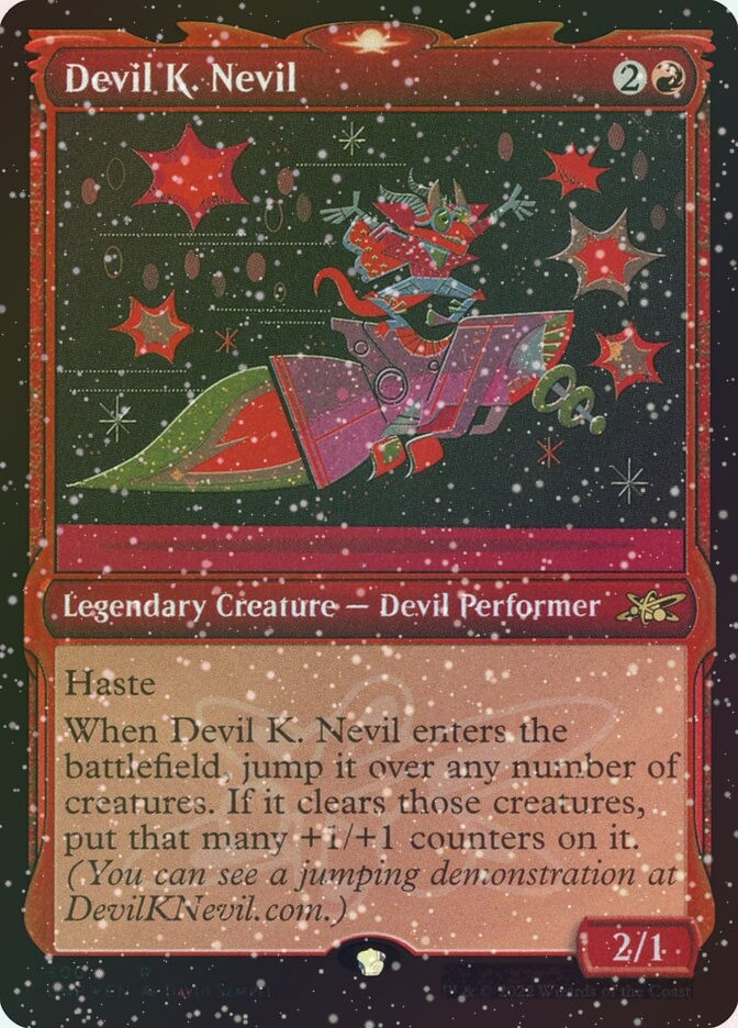 Devil K. Nevil (UNF) (500) / Showcase / Galaxy Foil