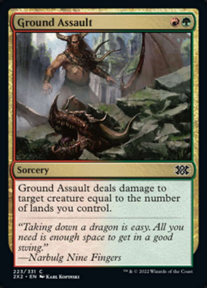 Ground Assault (2X2)