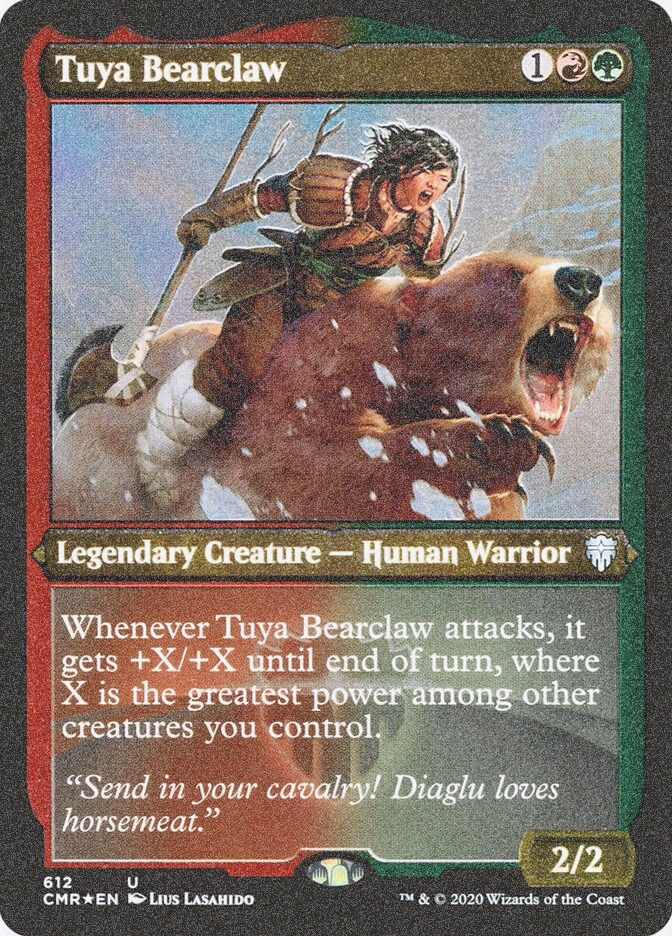 Tuya Bearclaw (CMR) (612) / Foil Etched