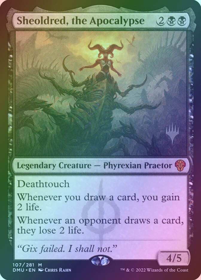 Sheoldred, the Apocalypse (PDMU) (107p) / Foil