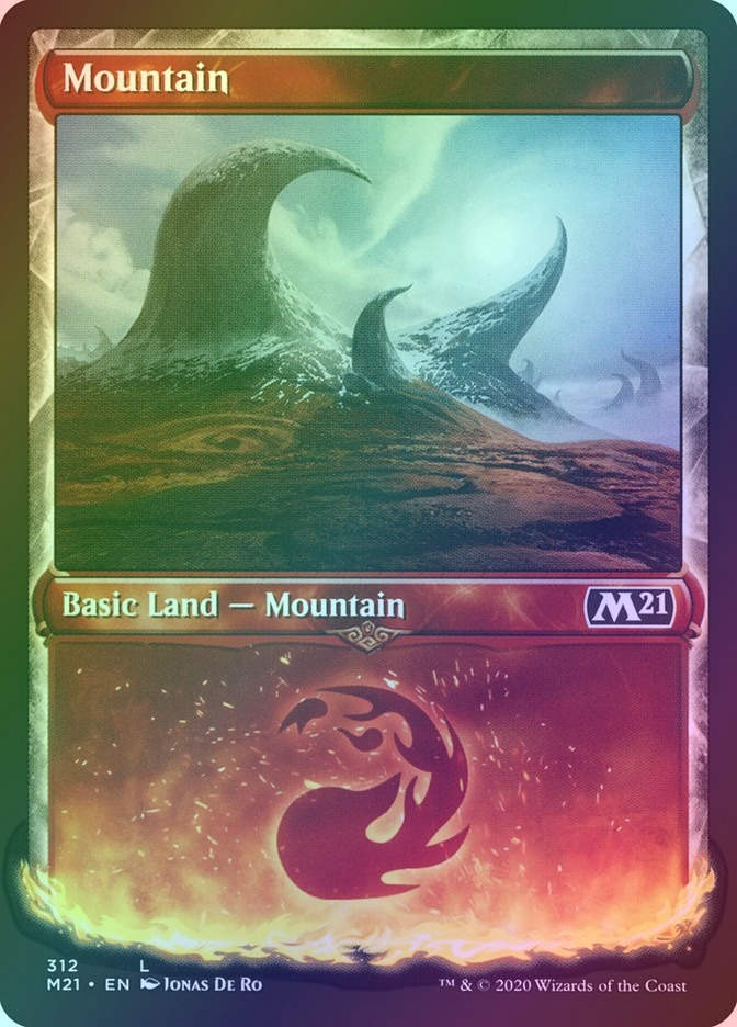 Mountain (M21) (312) / Showcase / Foil