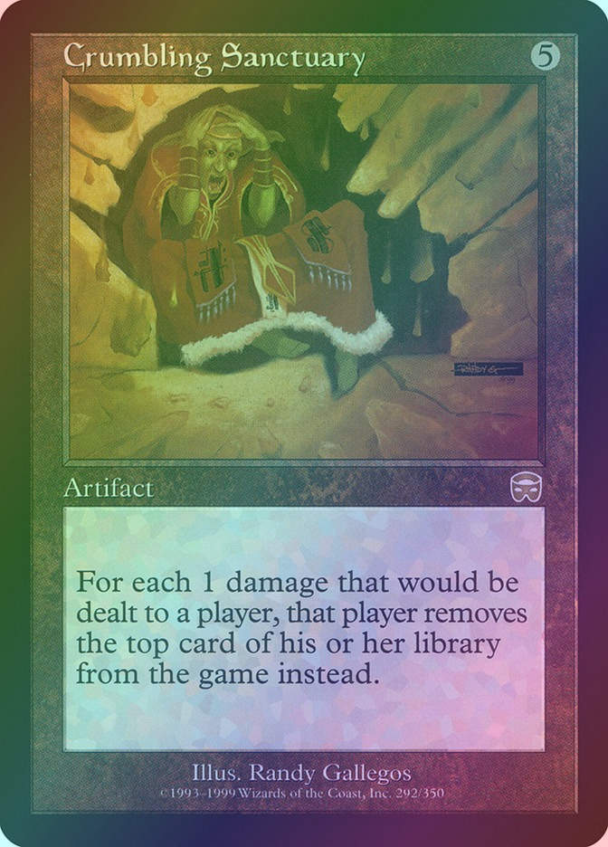 Crumbling Sanctuary (MMQ) (292) / Foil