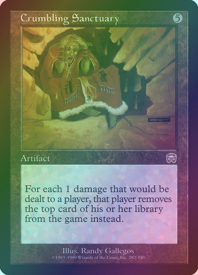 Crumbling Sanctuary (MMQ) (292) / Foil