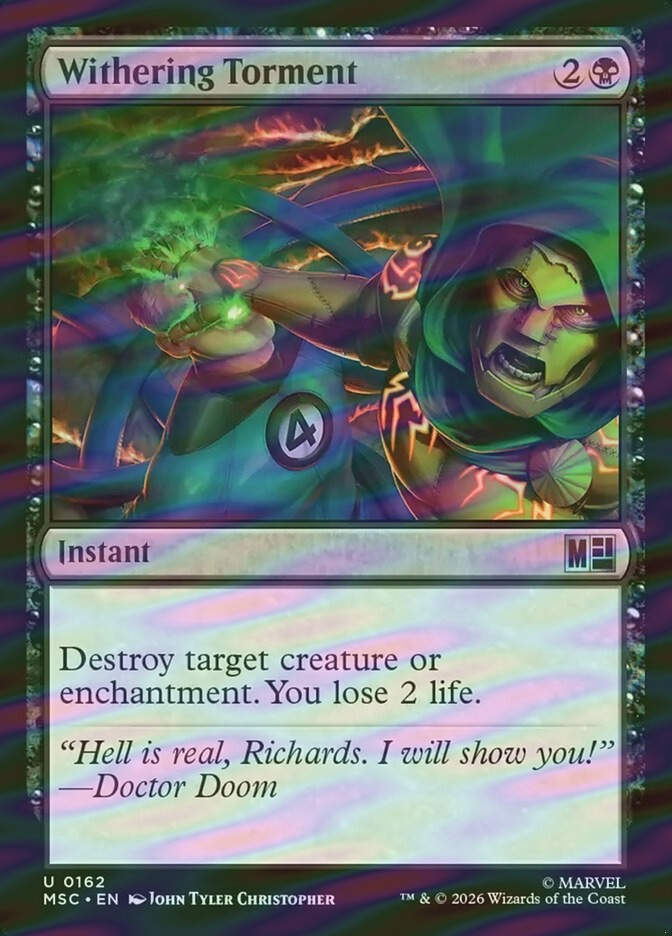 Withering Torment (MSC) (162) / Surge Foil