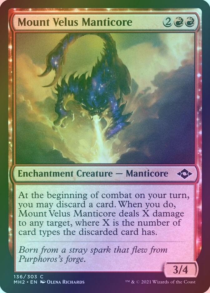 Mount Velus Manticore (MH2) (136) / Foil