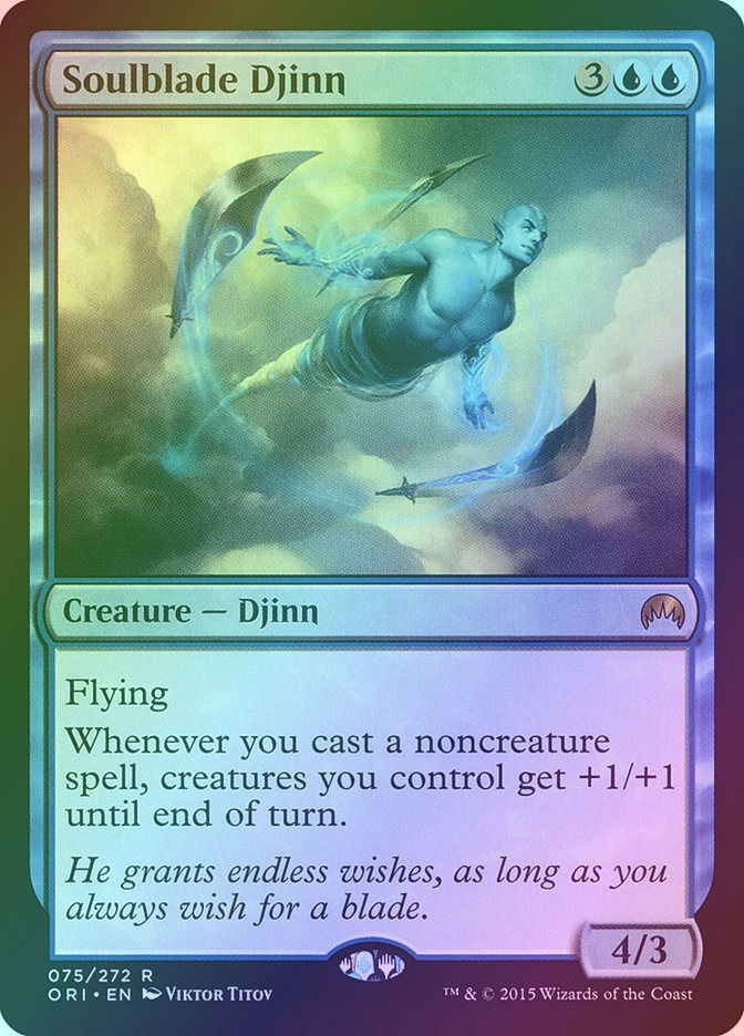 Soulblade Djinn (ORI) (75) / Foil