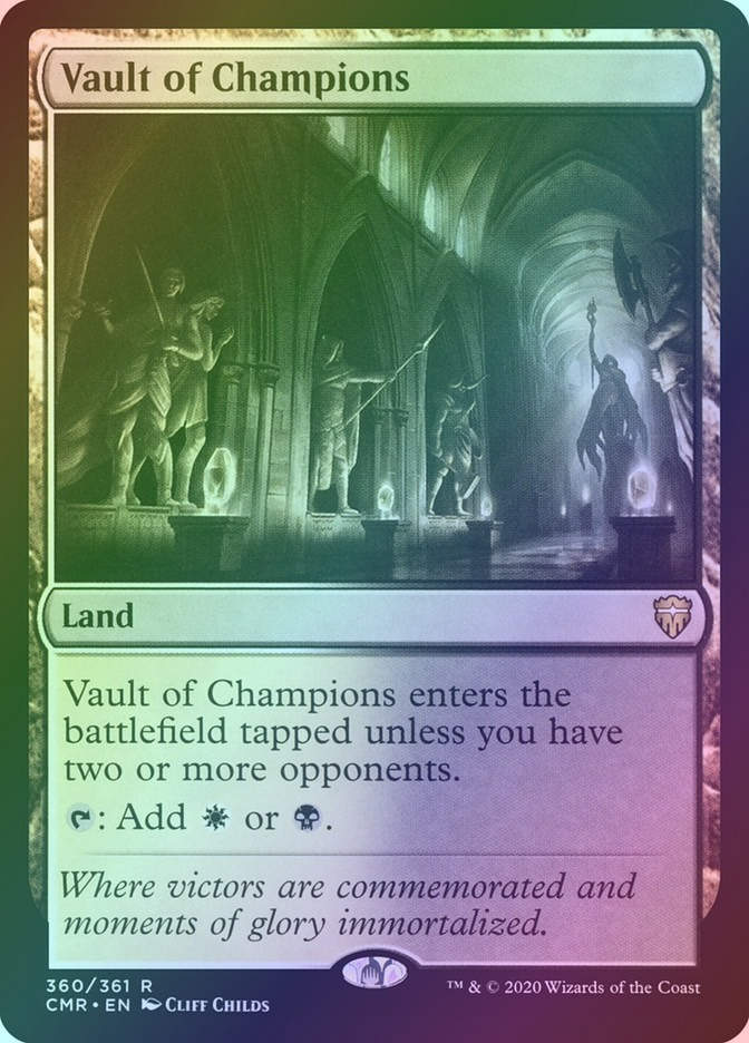 Vault of Champions (CMR) (360) / Foil