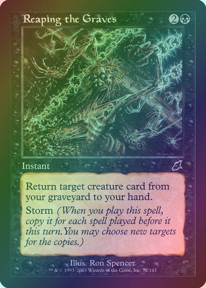 Reaping the Graves (SCG) (72) / Foil