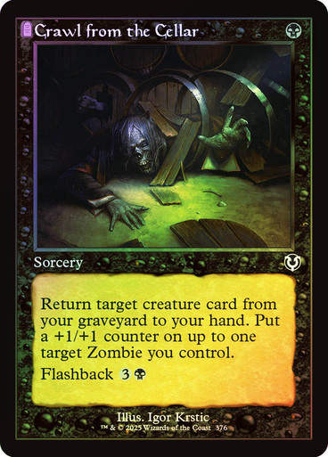 Crawl from the Cellar (INR) (376) / Foil Retro